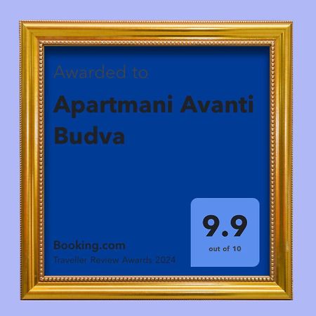 Apartmani Avanti Budva Ngoại thất bức ảnh